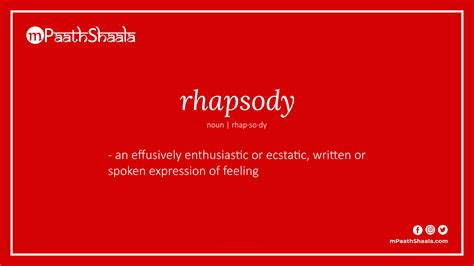rhapsody meaning in tagalog|How to say rhapsody in Filipino .